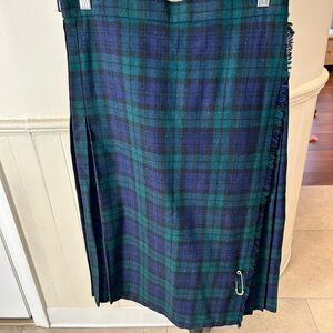 Murray Brothers Scottish Wool Kilt Women’s 16